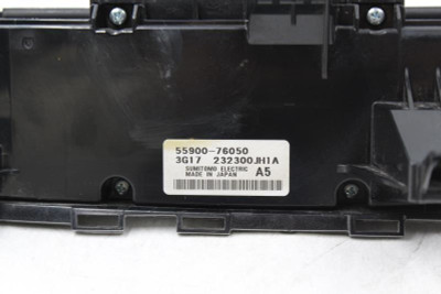 Temperature Control Without Navigation 2011-2013 LEXUS CT200H OEM #9392 55900-76050 high resolution2