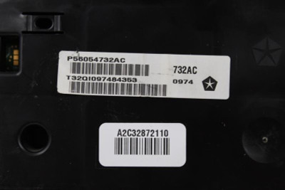 Speedometer Cluster 140 MPH 2014 DODGE CHARGER OEM #6904 156054732AC high resolution2