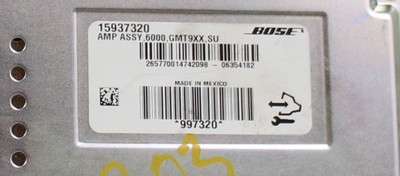 Audio Equipment Radio Amplifier Fits 07-10 ESCALADE 36896 15937320 high resolution2