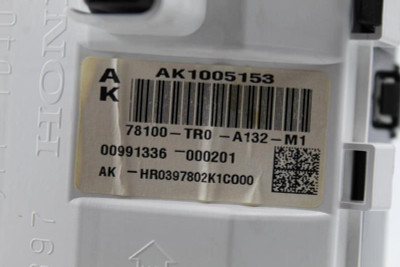 Speedometer Cluster Lower Tachometer EX Sedan 2014-2015 HONDA CIVIC OEM #7828 78100-TR0-A132-M1 high resolution2