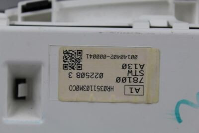 Speedometer Cluster MPH US Market SE FWD 2006-2008 HONDA PILOT OEM #7767 78100STWA130