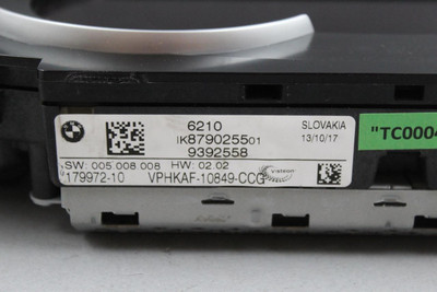 Speedometer With Multifunction Display 54K Miles 2017-2020 BMW 530i OEM #36829 62109392558 high resolution2