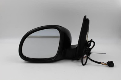 Left Black Driver Side View Mirror Power Painted Cap VIN W 09-18 TIGUAN #4217 5H1857501AF high resolution2