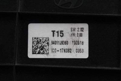 Speedometer 40K Miles 3.5" Display Screen 2019-2021 HYUNDAI KONA OEM #36282 94011J9360 high resolution2