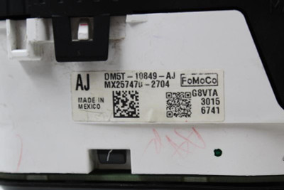 Speedometer Cluster MPH VIN A 7th Digit Fits 2013 FORD C-MAX #3719 DN5T-10849-AJ high resolution2
