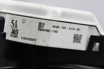 Speedometer Cluster 61K Miles MPH FWD Tech Fits 2016-2018 ACURA RDX OEM #36265 78100-TX5-A113-M1 high resolution2