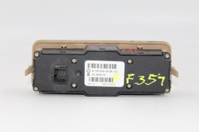 Temperature Control 163 Type ML500 Rear Fits 02-05 MERCEDES ML-CLASS 5549 A1638200326 high resolution2