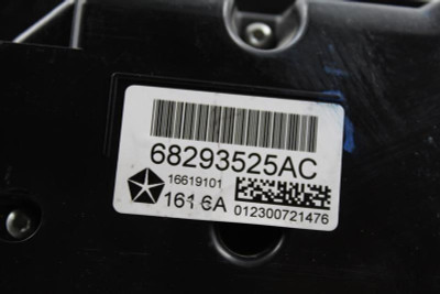 Temperature Control Air Conditioning Dual Zone 2015-2018 JEEP CHEROKEE OEM #8051 high resolution2