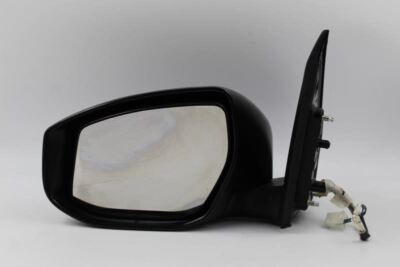 Left Black Driver Side View Mirror Power Non-heated 13-15 NISSAN SENTRA #3402