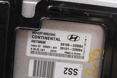 Engine ECM Electronic Control Module US Market 1.8L Fits 14-16 ELANTRA 37347 39100-2EMB4, 39101-2EMB4 high resolution2