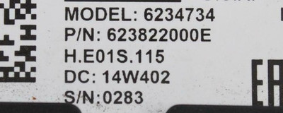 2015 ACURA TLX DRIVER ASSIST RADAR UNIT 623822000E OEM