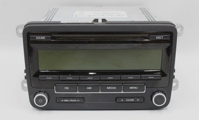 2012 VOLKSWAGEN JETTA AM/FM RADIO CD PLAYER RECEIVER 1K0035164D OEM