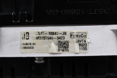 Speedometer Cluster 66K Miles MPH Fits 2018 FORD FUSION OEM #36310 JS7T-10849-JB high resolution2