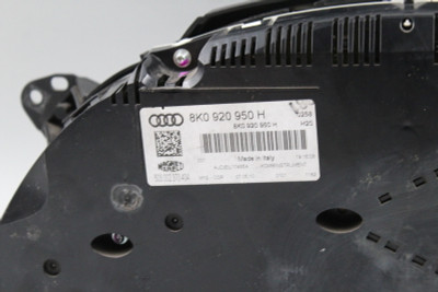 10 11 12 (2010-2012) AUDI A4 SEDAN 110K INSTRUMENT CLUSTER GAUGE SPEEDOMETER OEM 8K0920950H high resolution2
