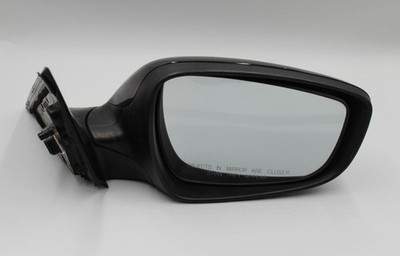 12 13 14 HYUNDAI VELOSTER RIGHT PASSENGER SIDE BLACK POWER DOOR MIRROR OEM 023404