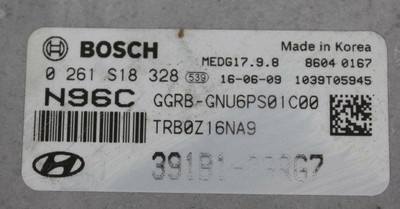 15 16 17 HYUNDAI ACCENT ECU ECM ENGINE CONTROL MODULE COMPUTER 0261518328 OEM 391B1-2BRG7 high resolution2 15 16 17 HYUNDAI ACCENT ECU ECM ENGINE CONTROL MODULE COMPUTER 0261518328 OEM 391B1-2BRG7 high resolution2