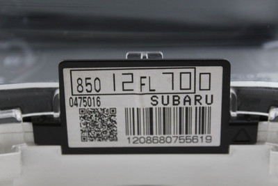 Speedometer Cluster 56K Miles MPH ID 85012FL700 Fits 2021-23 XV CROSSTREK #34838 high resolution2