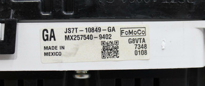 18 2018 FORD FUSION INSTRUMENT CLUSTER GAUGE SPEEDOMETER OEM JS7T-10849-GA high resolution2 18 2018 FORD FUSION INSTRUMENT CLUSTER GAUGE SPEEDOMETER OEM JS7T-10849-GA high resolution2