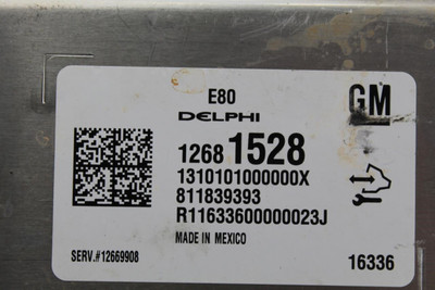 Engine ECM Electronic Control Module 2.5L Fits 17-22 COLORADO 34088 12681528 high resolution2