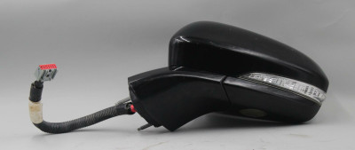13 14 (2013-2014)FORD FUSION LEFT DRIVER SIDE BLACK POWER DOOR MIRROR SIGNAL OEM high resolution2