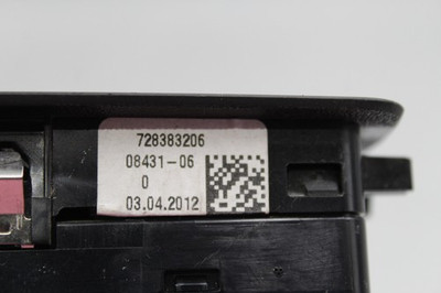 06 07 08 09 10 11 12 BMW 328I 320I F30 LEFT DRIVER SIDE MASTER WINDOW SWITCH OEM 728383206