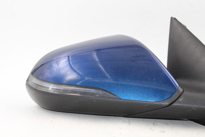 Right Passenger Side Blue Door Mirror Power Fits 18-19 HYUNDAI SONATA OEM #34502 87620C2520
