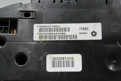 Speedometer Cluster 140 MPH Fits 14 300 796 P56054718AC