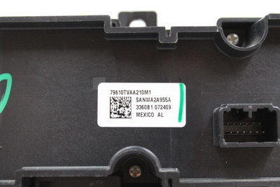 Temperature Control US Market Turbo ID 79610TVAA21ZA Fits 21-22 ACCORD 34727 79610TVAA210M1 high resolution2