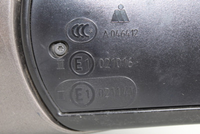 11 12 13 BMW 528I 535I 550I LEFT DRIVER SIDE GRAY POWER DOOR MIRROR OEM F01534019931P high resolution2