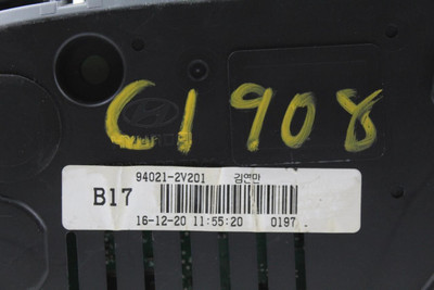 Speedometer Cluster 92K Miles MPH Turbo Fits 2016-17 HYUNDAI VELOSTER OEM #33717 94021-2V201 high resolution2