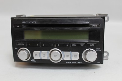08 09 10 11 12 13 14 SCION XB AM/FM RADIO CD PLAYER RECEIVER PT54600080 OEM