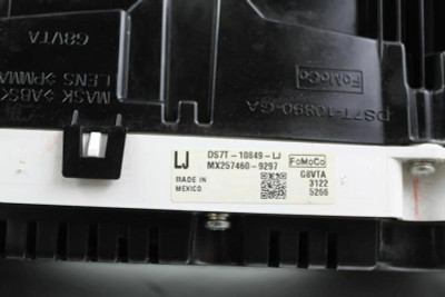 Speedometer Cluster MPH ID DS7T-10849-LA Thru Lj Fits 2013 FORD FUSION OEM #978 DS7T-10849-LJ high resolution2