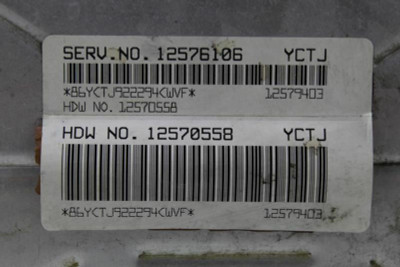 Engine ECM Electronic Control Module ID 12581565 Fits 04 CORVETTE 1445 12576106 high resolution2