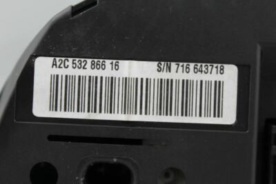 Speedometer Station Wgn MPH Standard Cruise Fits 07-12 BMW 328i 855 9166837-02