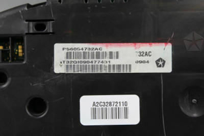 Speedometer Cluster 140 MPH Fits 14 CHARGER 1379 P56054732AC high resolution2