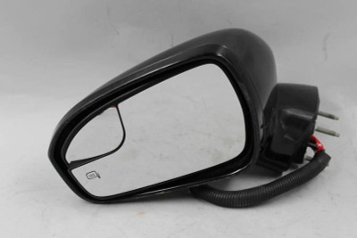 2013 2014 FUSION BLACK LEFT HEATED DRIVER SIDE POWER DOOR MIRROR OEM #1272 DS73-17683-BE59AY high resolution2