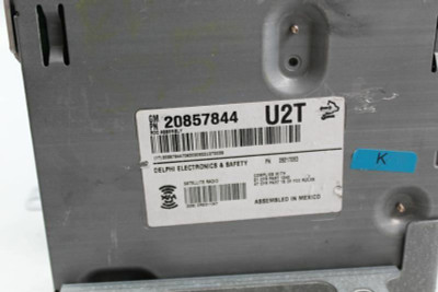 Audio Equipment Radio Receiver Station Wgn Opt U2T Fits 08-14 CTS 1109 20857844 high resolution2