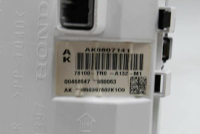 2014-2015 HONDA CIVIC EXL LOWER INSTRUMENT CLUSTER GAUGE SPEEDOMETER OEM #655 78100-TR0-A132-M1 high resolution2