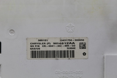 2014 DODGE JOURNEY INSTRUMENT CLUSTER GAUGE SPEEDOMETER 56054812AA OEM high resolution2