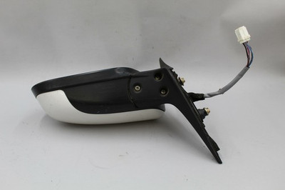 05 06 07 08 09 SUBARU LEGACY LEFT DRIVER SIDE POWER WHITE DOOR MIRROR OEM