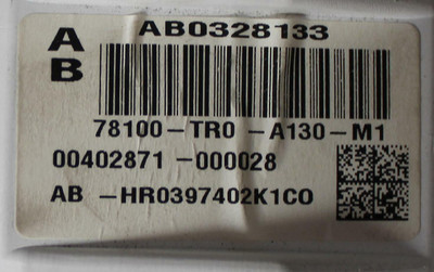 2012-2015 HONDA CIVIC INSTRUMENT CLUSTER GAUGE SPEEDOMETER 78100-TR0-A130-M1 OEM high resolution2