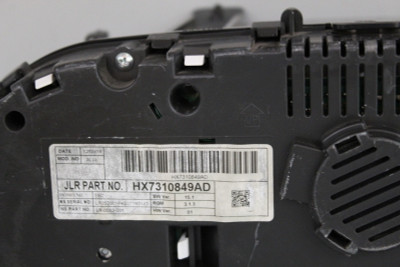 17 18 JAGUAR XE 43K INSTRUMENT CLUSTER GAUGE SPEEDOMETER HX7310849AD OEM high resolution2