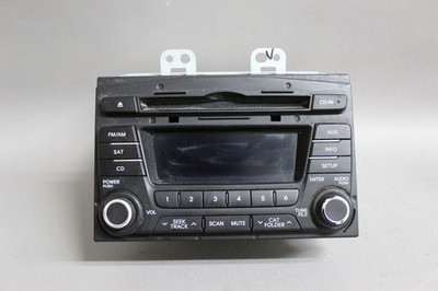 11 12 13 KIA OPTIMA EX AM/FM RADIO CD MP3 SAT PLAYER RADIO RECEIVER 961702T651CA