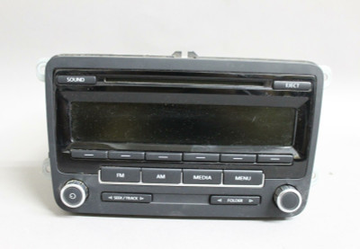 09 10 11 12 13 14 15 VOLKSWAGEN JETTA AM FM RADIO CD PLAYER 1K0035164D OEM high resolution2