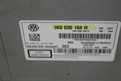 14 15 16 VOLKSWAGEN JETTA AM/FM RADIO CD PLAYER 1K0035164H OEM high resolution2 14 15 16 VOLKSWAGEN JETTA AM/FM RADIO CD PLAYER 1K0035164H OEM high resolution2
