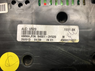 2013 HYUNDAI ELANTRA SEDAN 30K MILES INSTRUMENT CLUSTER SPEEDOMETER OEM 