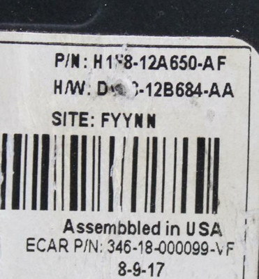 12 13 14 15 16 17 FORD FOCUS ECU ECM ENGINE CONTROL MODULE COMPUTER OEM - A-17457 10V68-12B684-AA high resolution2