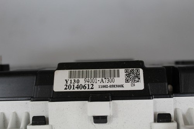 14 15 16 KIA FORTE INSTRUMENT CLUSTER GAUGE SPEEDOMETER 94001-A7300 OEM - A-11770