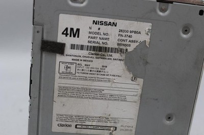 Audio Equipment Radio Receiver ID 28330-5ZA0A Fits 17-20 INFINITI QX60 39301 283309PB0A