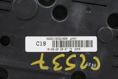 Speedometer Cluster 88K Miles MPH Fits 2016-2017 HYUNDAI VELOSTER OEM #39264 940312V240 high resolution2